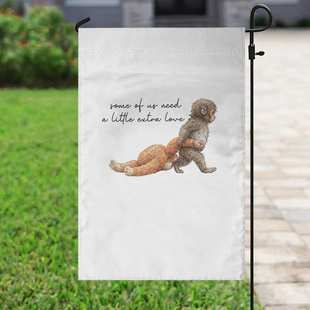 Punch Mokey Garden Flag Viral Trend Baby Monkey Meme