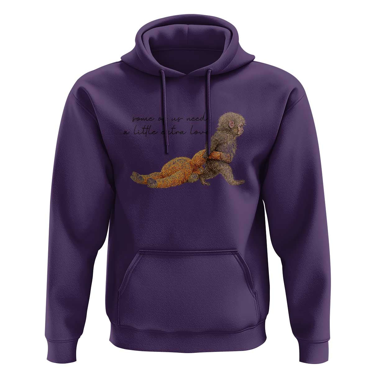 Punch Mokey Hoodie Viral Trend Baby Monkey Meme