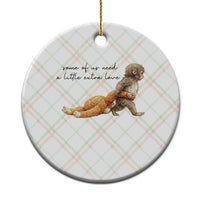 Punch Mokey Ceramic Ornament Viral Trend Baby Monkey Meme