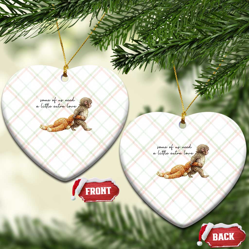 Punch Mokey Ceramic Ornament Viral Trend Baby Monkey Meme