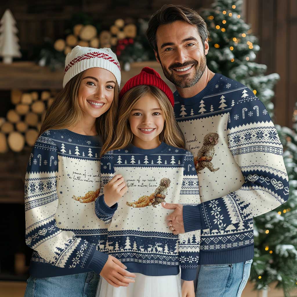 Punch Mokey Ugly Christmas Sweater Viral Trend Baby Monkey Meme