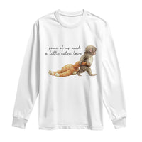 Punch Mokey Long Sleeve Shirt Viral Trend Baby Monkey Meme