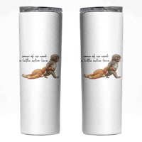 Punch Mokey Skinny Tumbler Viral Trend Baby Monkey Meme