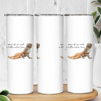 Punch Mokey Skinny Tumbler Viral Trend Baby Monkey Meme