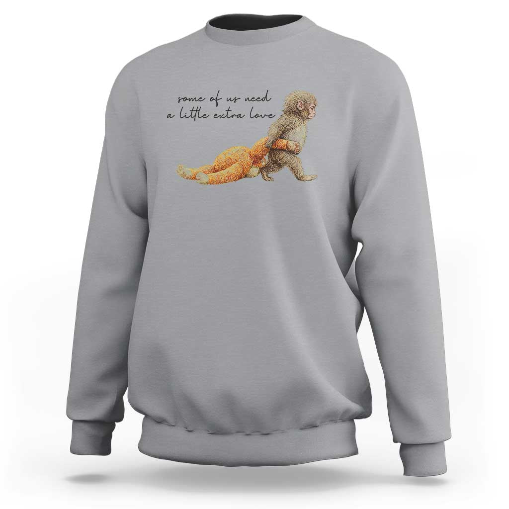 Punch Mokey Sweatshirt Viral Trend Baby Monkey Meme