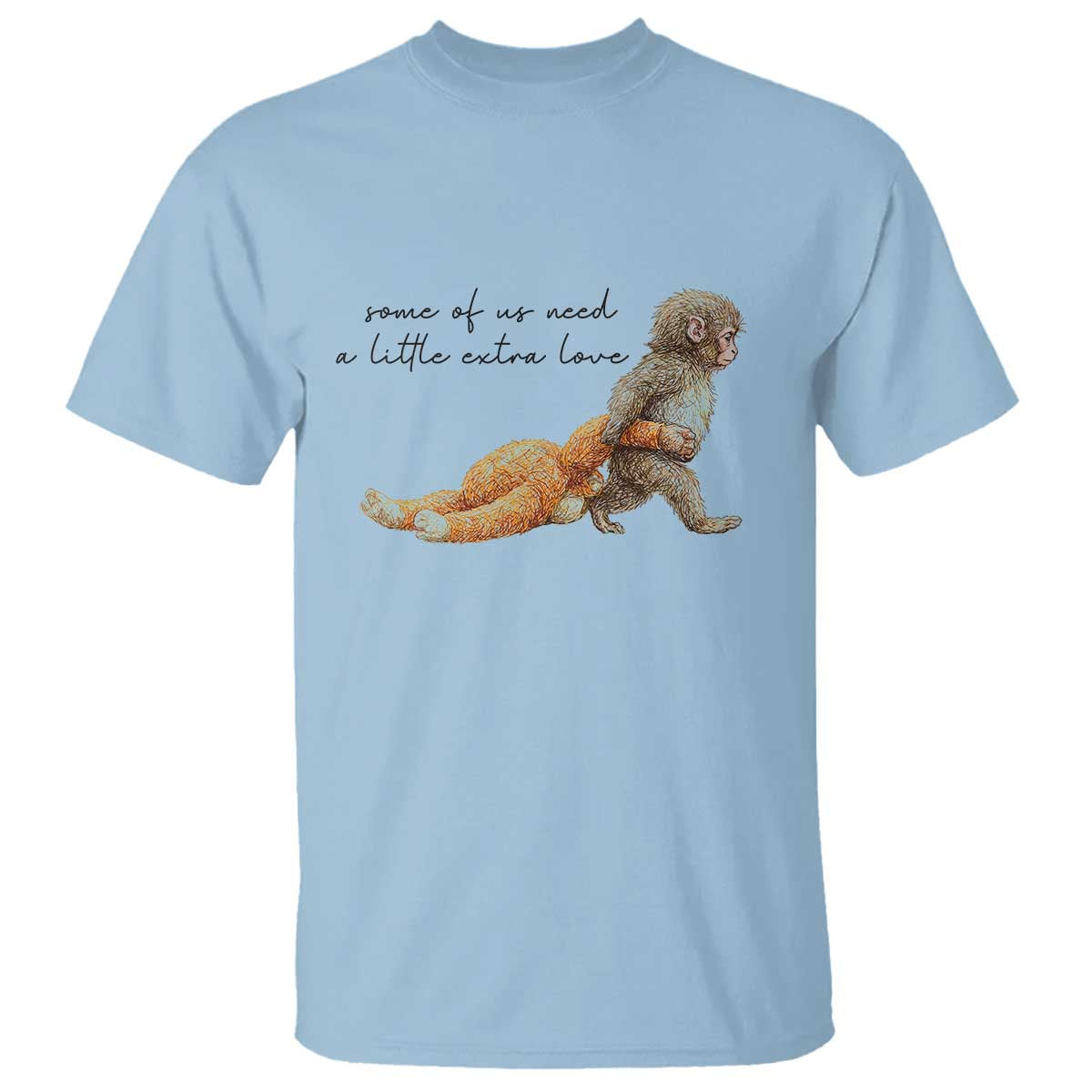 Punch Mokey T Shirt Viral Trend Baby Monkey Meme