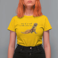 Punch Mokey T Shirt For Women Viral Trend Baby Monkey Meme