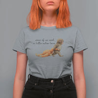 Punch Mokey T Shirt For Women Viral Trend Baby Monkey Meme