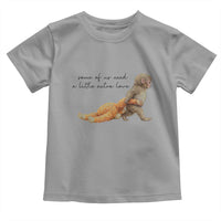 Punch Mokey Toddler T Shirt Viral Trend Baby Monkey Meme