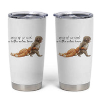 Punch Mokey Tumbler Cup Viral Trend Baby Monkey Meme