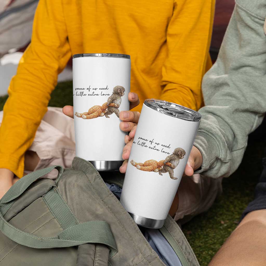 Punch Mokey Tumbler Cup Viral Trend Baby Monkey Meme