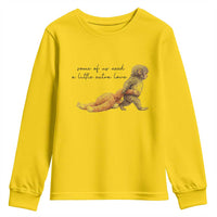 Punch Mokey Youth Sweatshirt Viral Trend Baby Monkey Meme