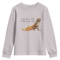 Punch Mokey Youth Sweatshirt Viral Trend Baby Monkey Meme