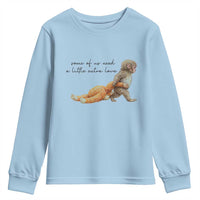Punch Mokey Youth Sweatshirt Viral Trend Baby Monkey Meme