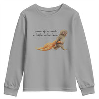 Punch Mokey Youth Sweatshirt Viral Trend Baby Monkey Meme