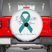 Sexual Assault Awareness Spare Tire Cover I Stand With The Victims