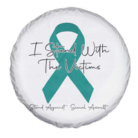 Sexual Assault Awareness Spare Tire Cover I Stand With The Victims