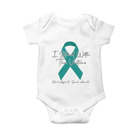 Sexual Assault Awareness Baby Onesie I Stand With The Victims