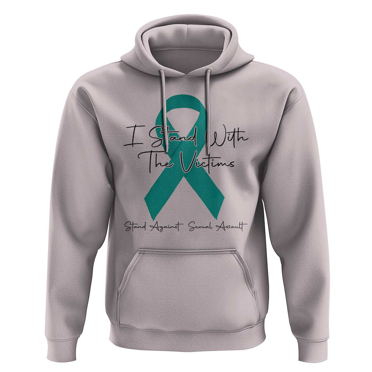 Sexual Assault Awareness Hoodie I Stand With The Victims