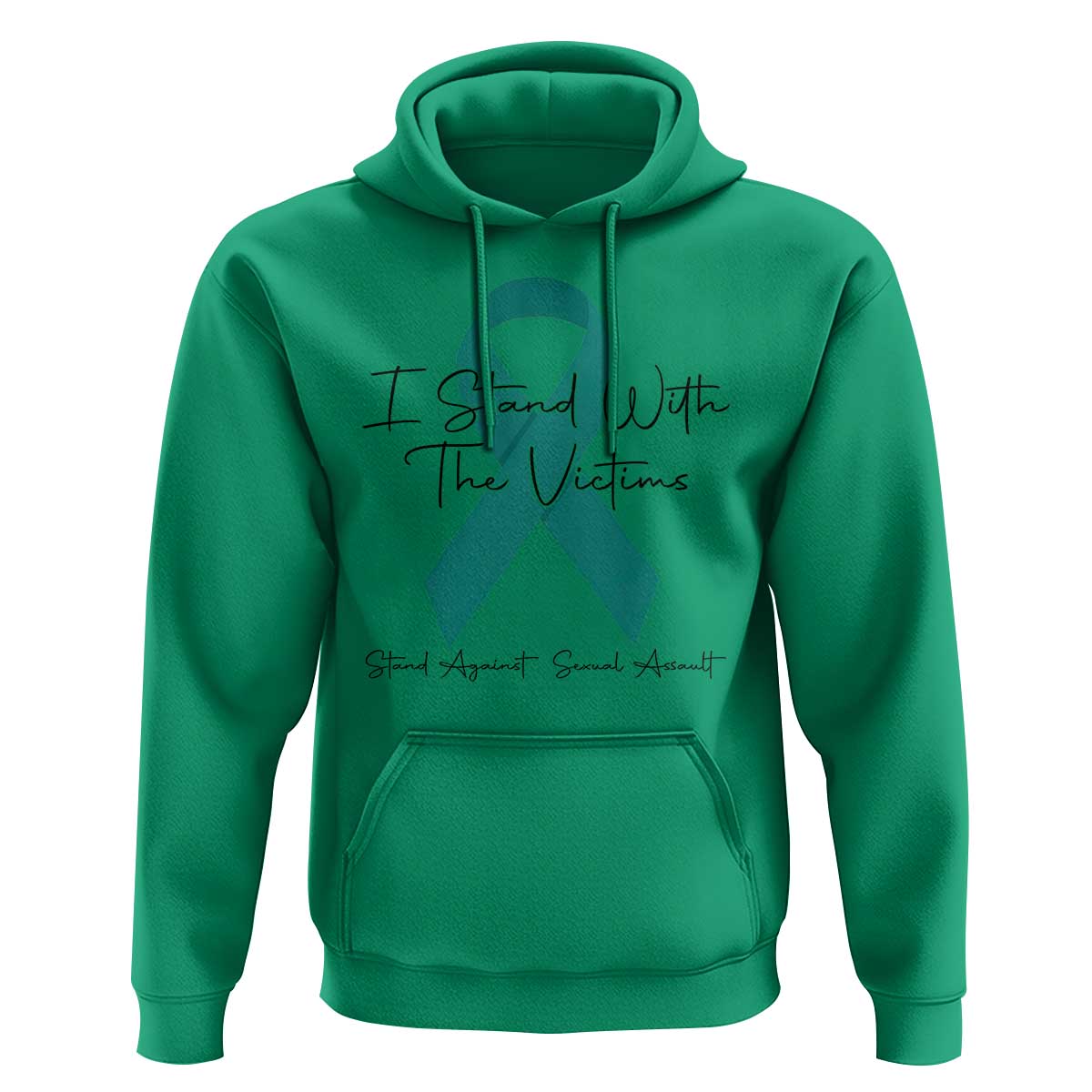 Sexual Assault Awareness Hoodie I Stand With The Victims
