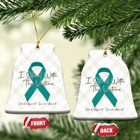 Sexual Assault Awareness Ceramic Ornament I Stand With The Victims