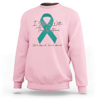 Sexual Assault Awareness Sweatshirt I Stand With The Victims