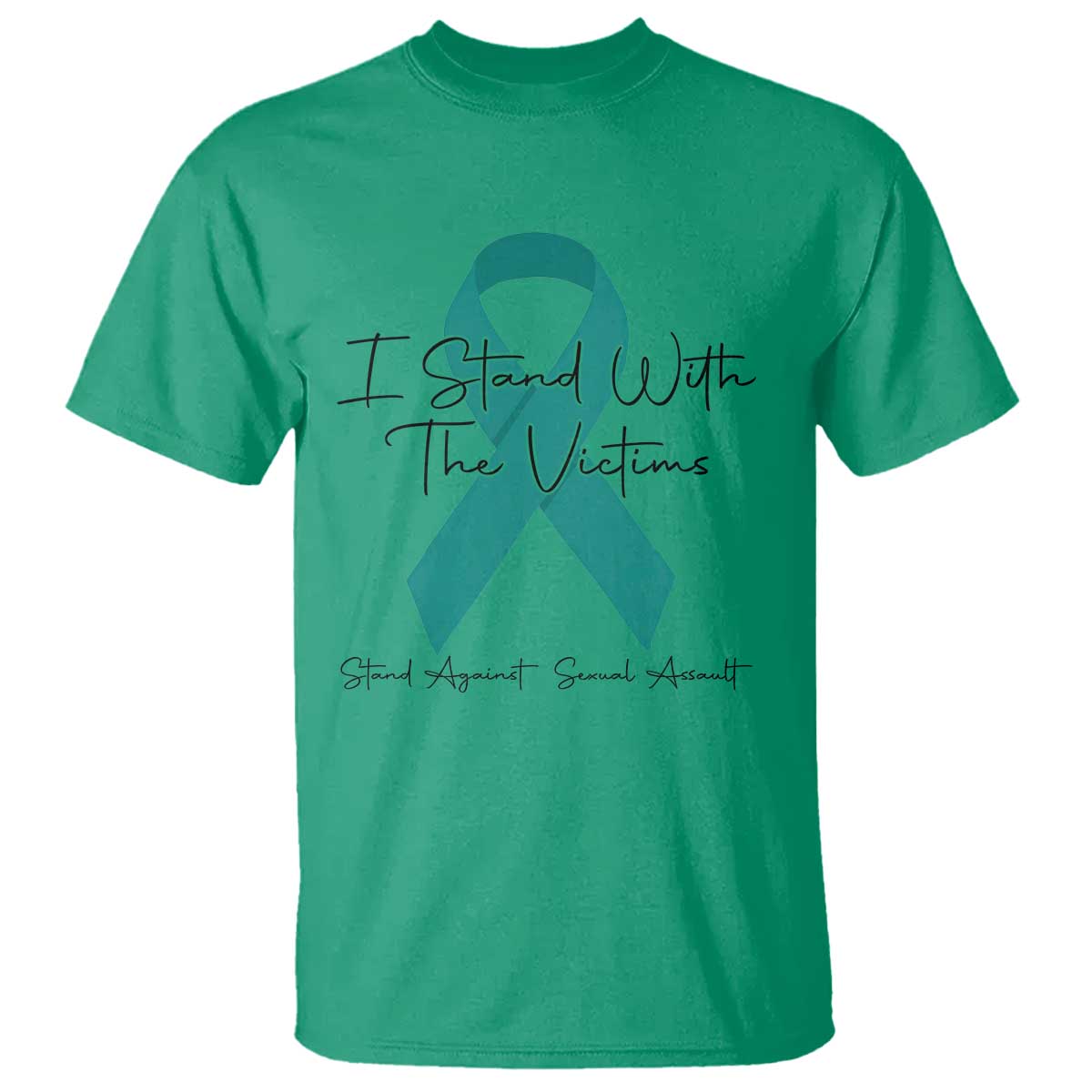 Sexual Assault Awareness T Shirt I Stand With The Victims