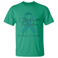 Sexual Assault Awareness T Shirt I Stand With The Victims