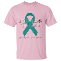 Sexual Assault Awareness T Shirt I Stand With The Victims