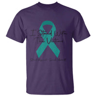 Sexual Assault Awareness T Shirt I Stand With The Victims