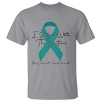 Sexual Assault Awareness T Shirt I Stand With The Victims