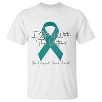 Sexual Assault Awareness T Shirt I Stand With The Victims