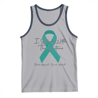Sexual Assault Awareness Tank Top I Stand With The Victims