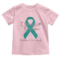 Sexual Assault Awareness Toddler T Shirt I Stand With The Victims