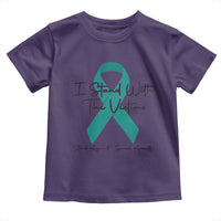 Sexual Assault Awareness Toddler T Shirt I Stand With The Victims