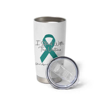 Sexual Assault Awareness Tumbler Cup I Stand With The Victims