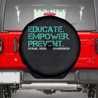 Sexual Assault Awareness Spare Tire Cover Educate Empower Prevent