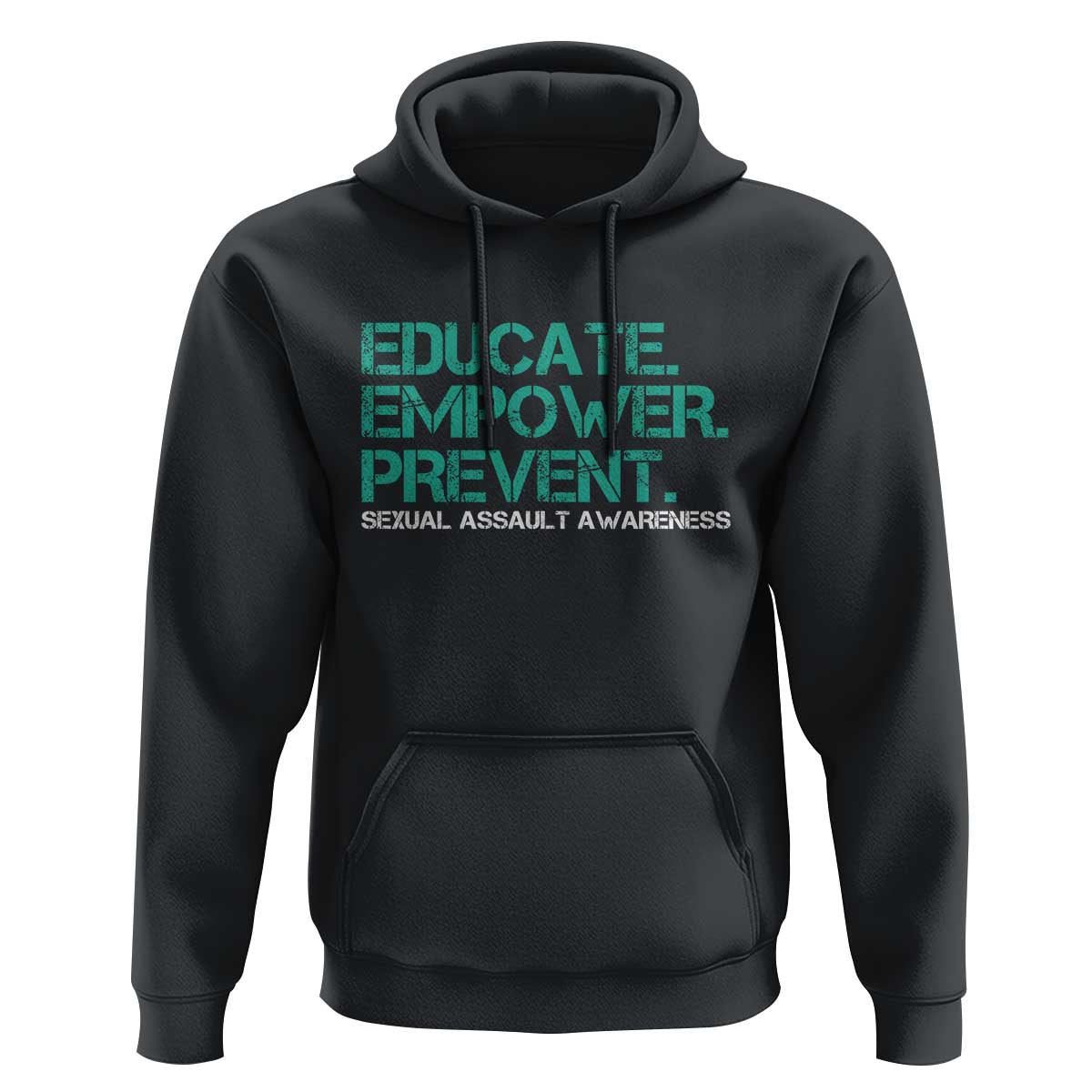 Sexual Assault Awareness Hoodie Educate Empower Prevent