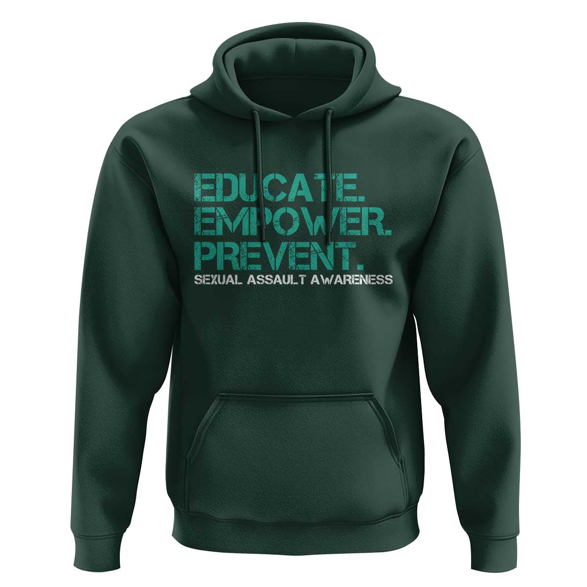 Sexual Assault Awareness Hoodie Educate Empower Prevent