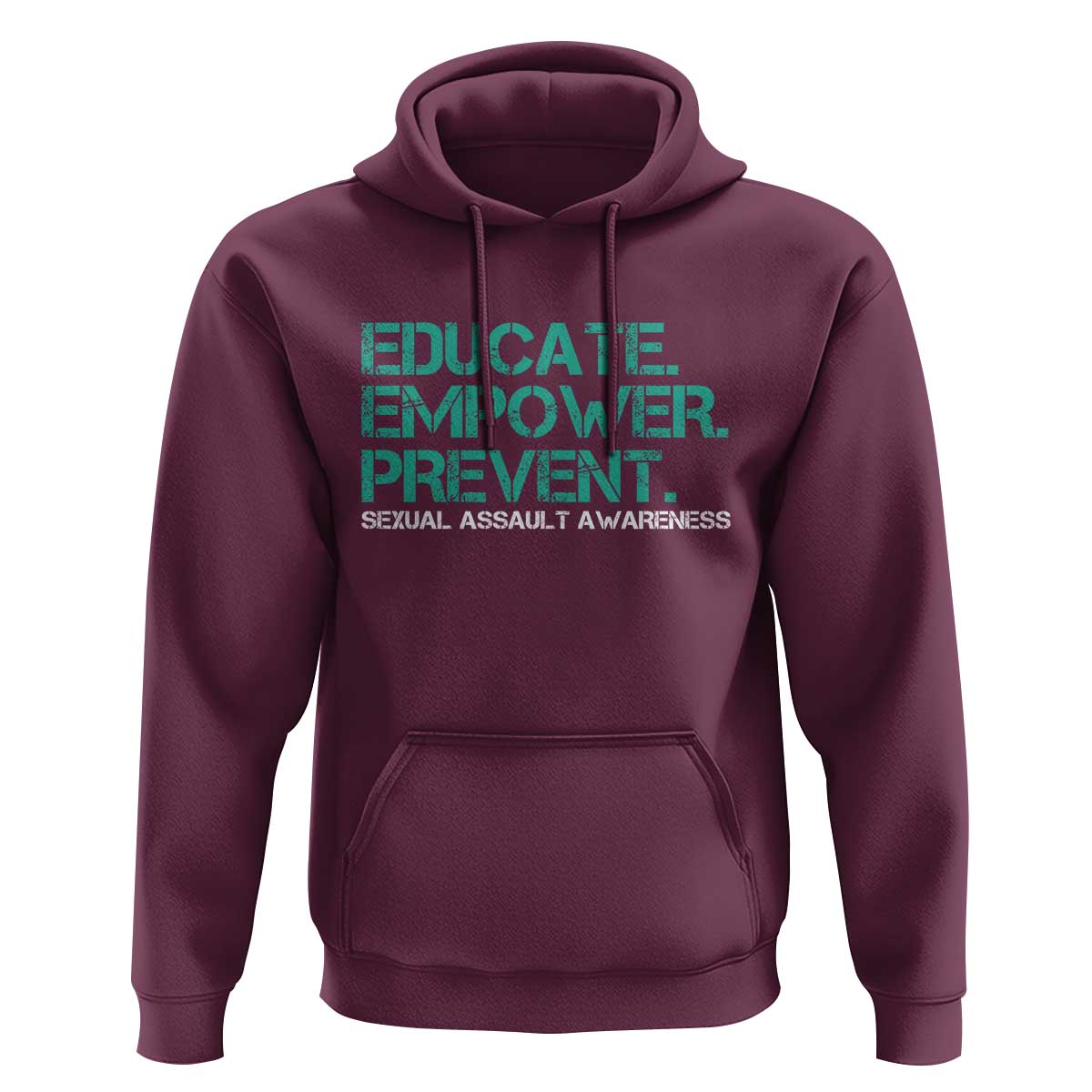 Sexual Assault Awareness Hoodie Educate Empower Prevent