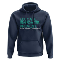 Sexual Assault Awareness Hoodie Educate Empower Prevent