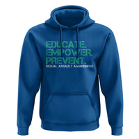 Sexual Assault Awareness Hoodie Educate Empower Prevent