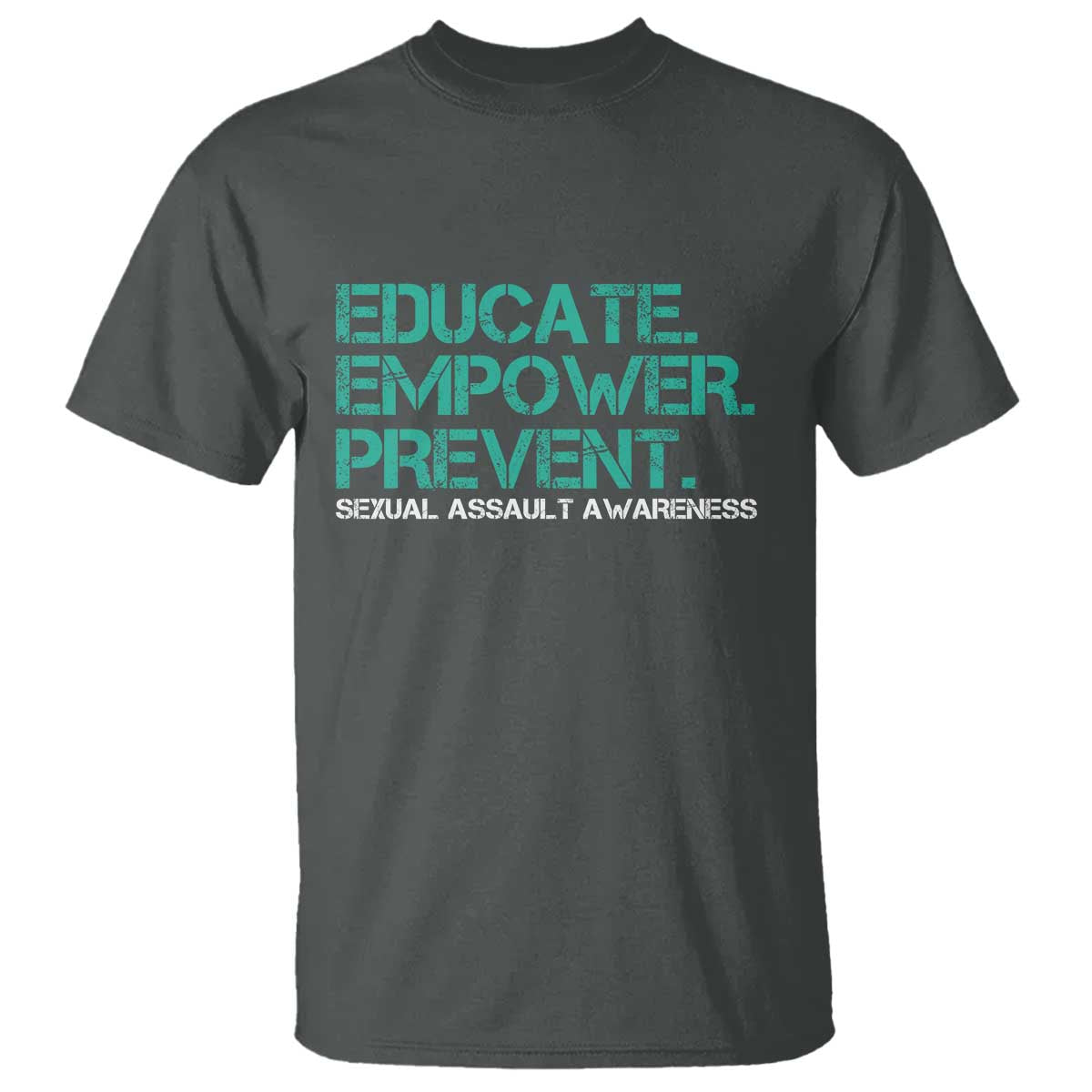 Sexual Assault Awareness T Shirt Educate Empower Prevent