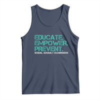 Sexual Assault Awareness Tank Top Educate Empower Prevent