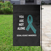 Sexual Assault Awareness Garden Flag You Are Not Alone