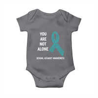 Sexual Assault Awareness Baby Onesie You Are Not Alone