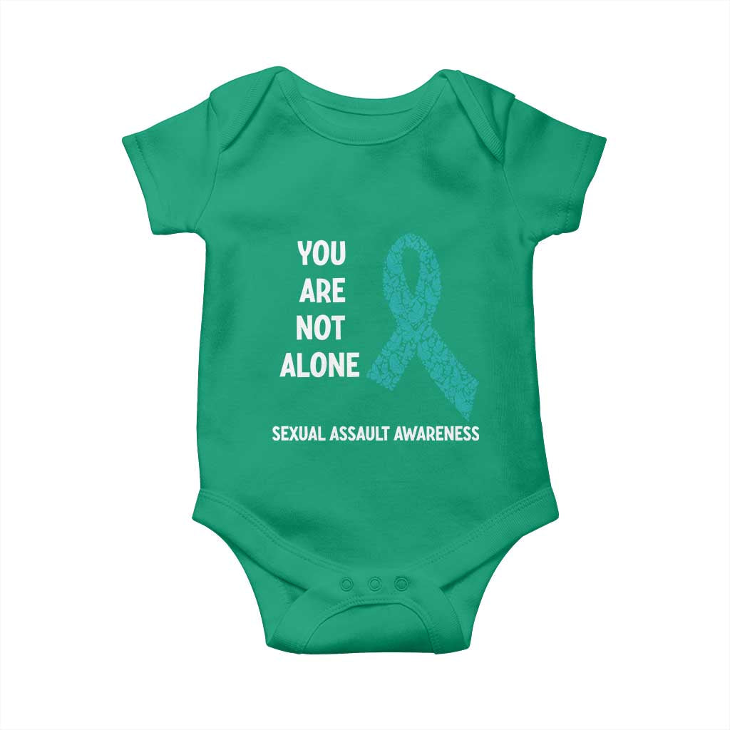 Sexual Assault Awareness Baby Onesie You Are Not Alone
