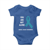 Sexual Assault Awareness Baby Onesie You Are Not Alone