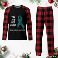 Sexual Assault Awareness Plaid Pajama Set You Are Not Alone
