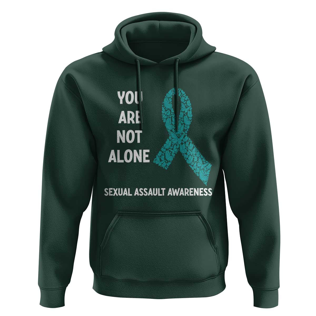 Sexual Assault Awareness Hoodie You Are Not Alone